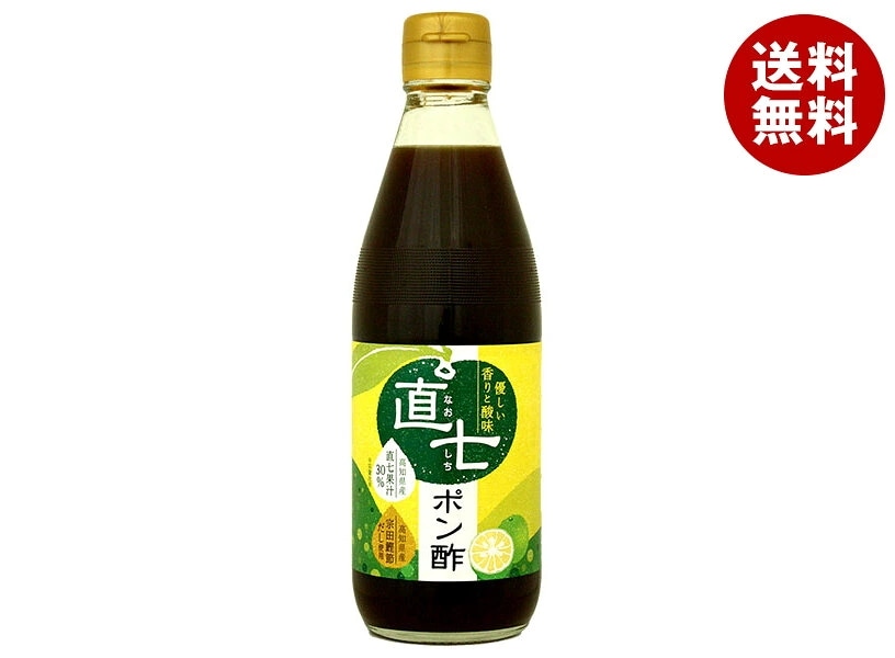 旭フレッシュ 高知県産 直七 ぽん酢 360ml瓶×10本入×(2ケース)