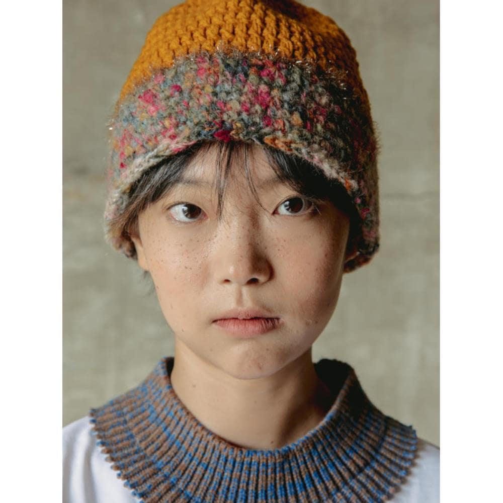 MISU A BARBE gold multicoloring bucket