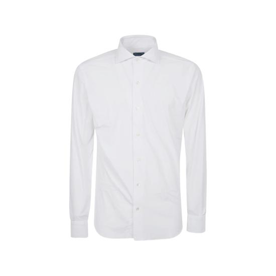 BARBA Men Shirts 54174 0001 WHITE