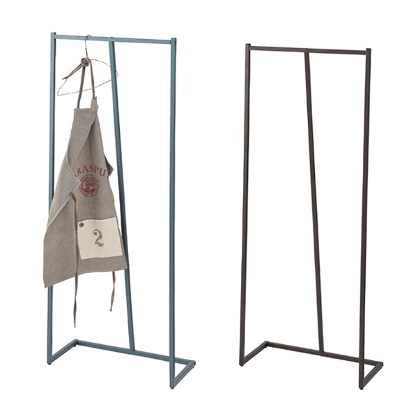 ハンガーラック スチールフレーム シンプルデザイン ヴィンテージ 幅60cm