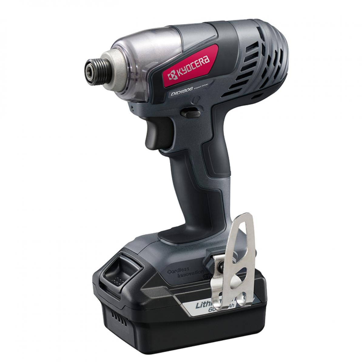 京セラ 旧リョービ 充電式インパクトドライバー DID1806L5 小型・高効率4極 18V 5,000mAh 170Nm