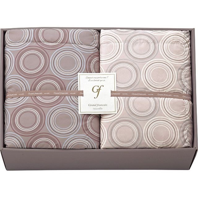 グランフランセヌーベル ウォッシャブルダウンケット2枚セット