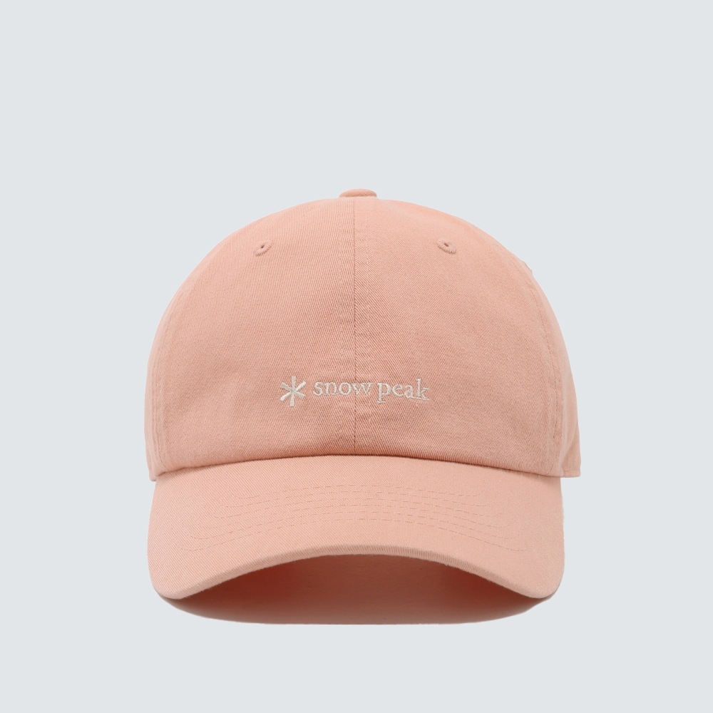 スノーピークアパレルクランボールキャップピーチ (S25ZUFBC30)