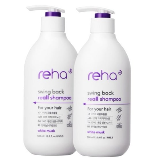 リハ スウィングバック リオール シャンプー ホワイトムスク 500ml 2個