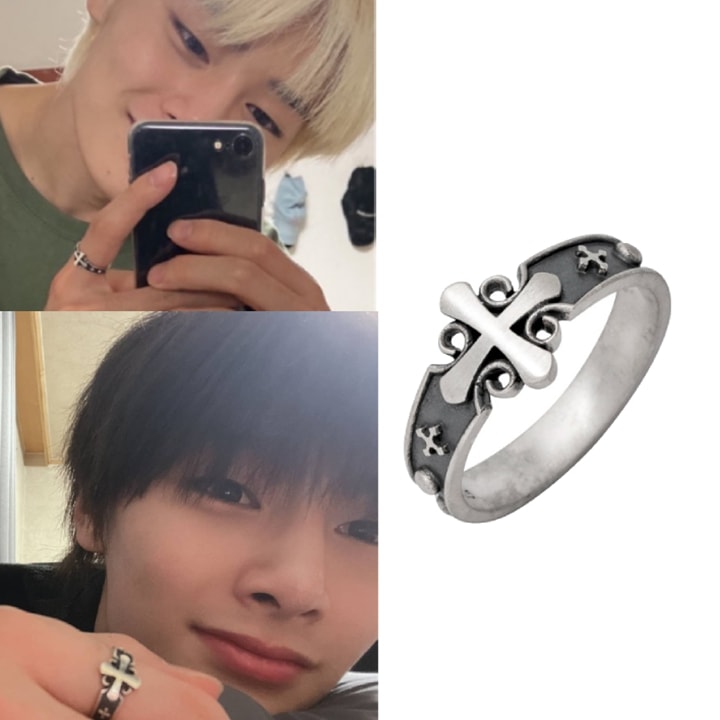 [Stray Kids アイエン]ROSARIUM アンティークアレクロザリオリング/ IN リング 12,719円