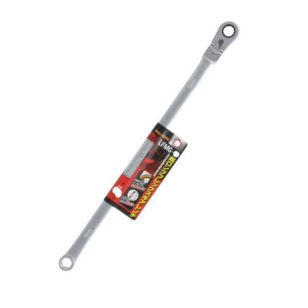 Pro－Auto 超ロングフレックスギアレンチ LFMG－10 10mm 作業工具 スパナ ラチェットレンチ