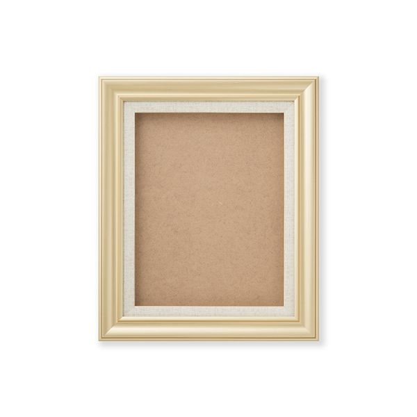 油絵額・キャンバス・日本画額 つや消し油縁額 F6（410×318mm） ゴールド