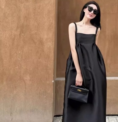 レディース スカート ワンピース キャミソール ドレス ノースリーブ スクエアネック フェミニン ヴィンテージ かわいい 大人可愛い きれいめ カジュアル 上品 おしゃれ レトロ エスニック