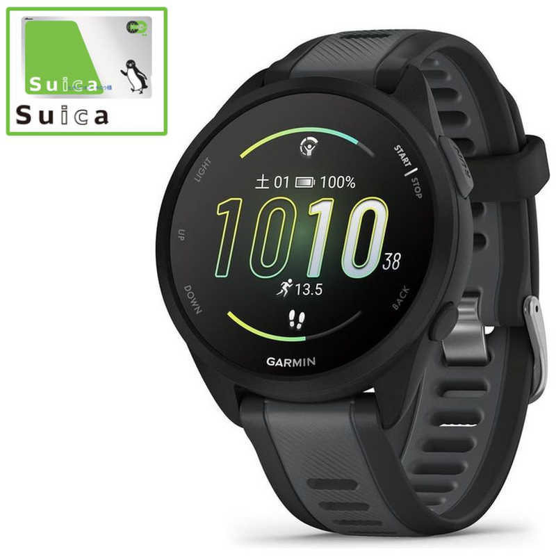 GARMIN　ランニングGPSスマートウォッチ Forerunner 165 Music BlackGray　010-02863-90