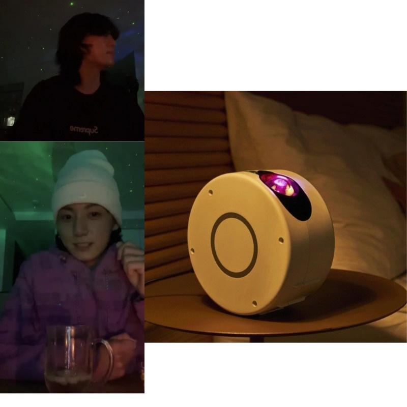 【BTSジョングク愛用】【HOMES】ホームズオーロラムードライト　ムードランプ　ムード灯