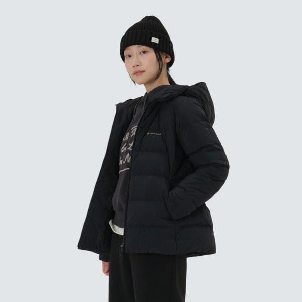 [25 F/W] ランドエア 女性 フード 中丈 ダウン ジャケット (S25WWGDJ69)