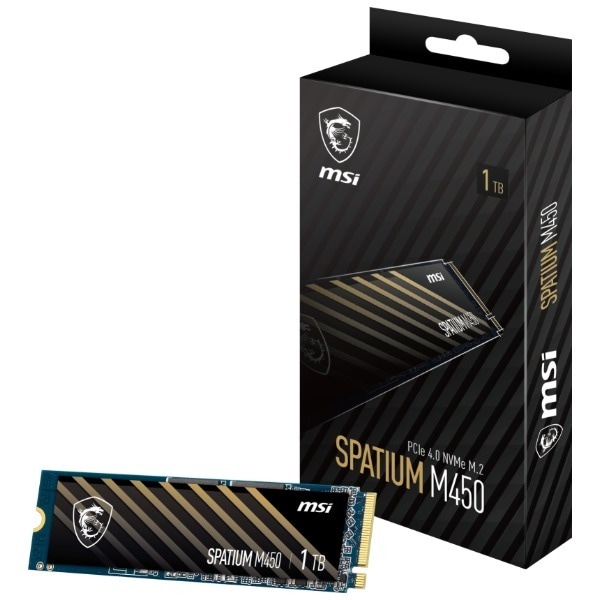 SPATIUM M450 PCIe 4.0 NVMe M.2 1TB V1 M.2 内蔵SSD (1TB) メーカー直送