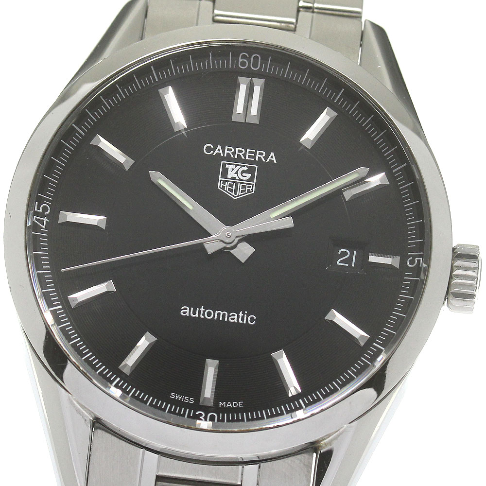 タグホイヤー TAG HEUER WV211B-3 カレラ デイト 自動巻き メンズ _846098【中古】