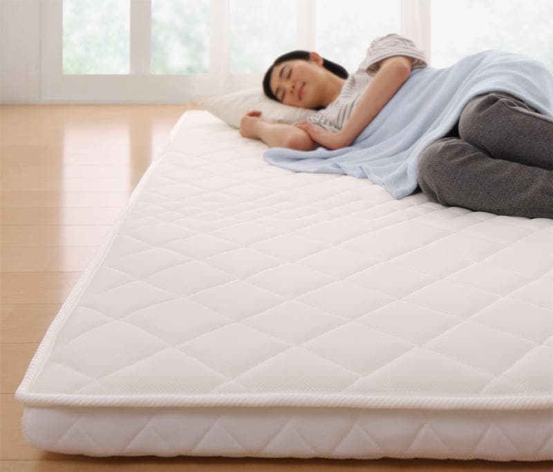 シングル 折りたたんで収納可 ポケットコイル入り 快眠 敷布団マットレス 薄型軽量 EVA Air