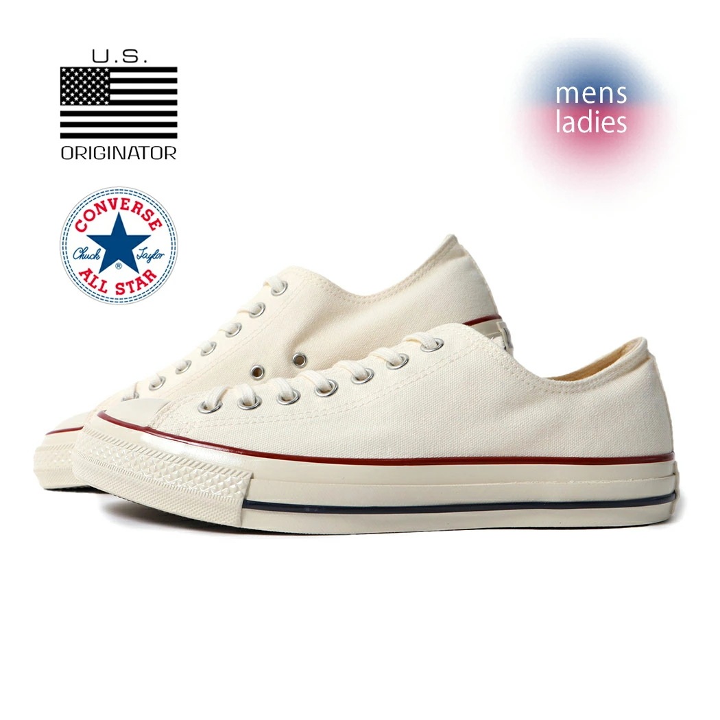 CONVERSE コンバース オールスター スニーカー ALL STAR US OX WHITE TRICOLOR ( CT70 白 7,144円