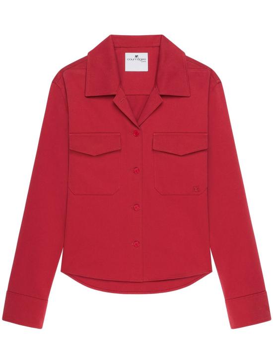 COURREGES Women Skirts 125CCH074PL0178 4015 RUBY