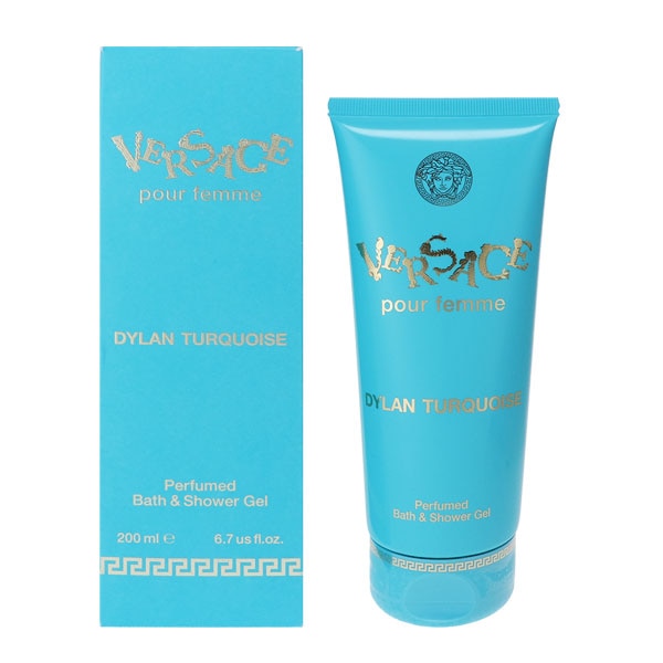 ヴェルサーチェ プールフェム ディランターコイズ バス＆シャワージェル 200ml