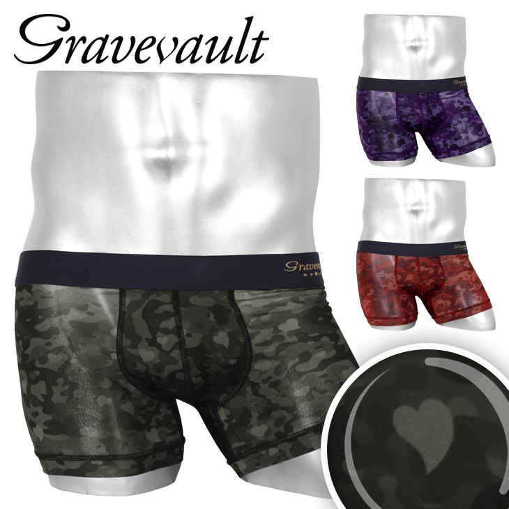 Gravevault/グレイブボールト ボクサーパンツ メンズ アンダーウェア 下着 おしゃれ かっ
