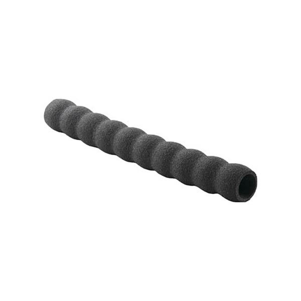 (まとめ) TRUSCO 小型 樹脂台車こまわり君用グリップ 内径約22×250mm ブラック TDG-22X250-BK 1個 (×20セット)