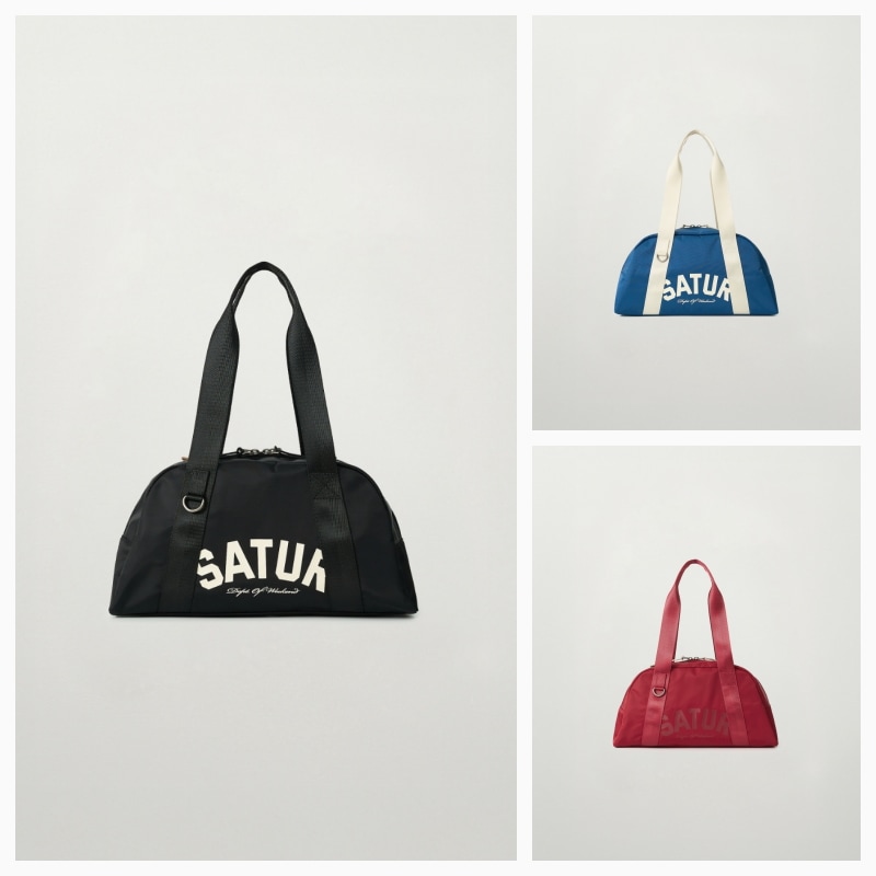 【SATUR】 26SS NYLON TRAPEZE SHOULDER BAG : 3COLORS