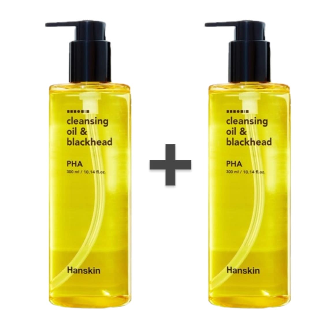 クレンジングオイル·アンド·ブラックヘッドPHA, 300ml, 2個