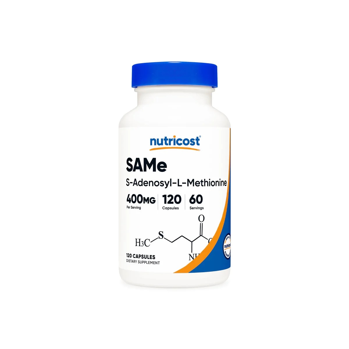 [USA] Nutricost ニュートリコスト SAM-e 200 MG カプセル 120錠