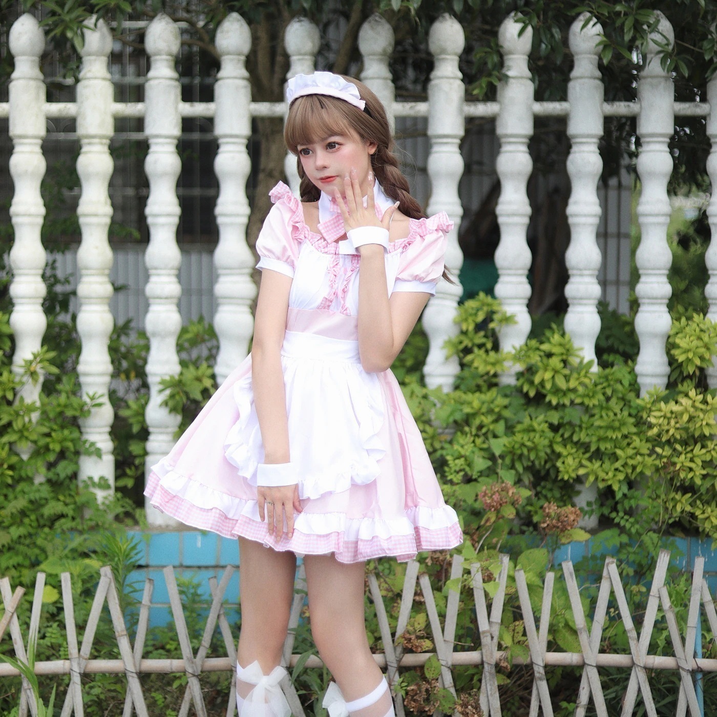 【2025新作】正規品秋葉原日韓メイド服コスプレ衣装ロリータかわいい妹