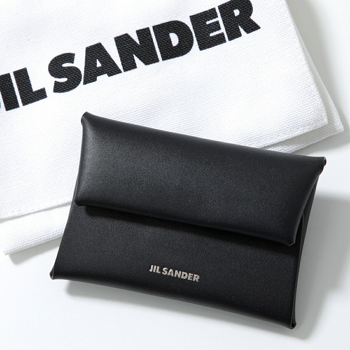 JIL SANDER ジルサンダー コインケース J26UI0005 P5713 メンズ レディース レザー 小銭入れ カードケース ミニ財布 001/BLACK J26UI0005P5713001