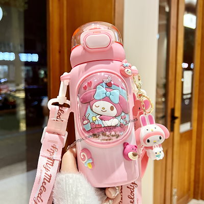 Qoo10] マイメロディ クロミ 水筒 380ml