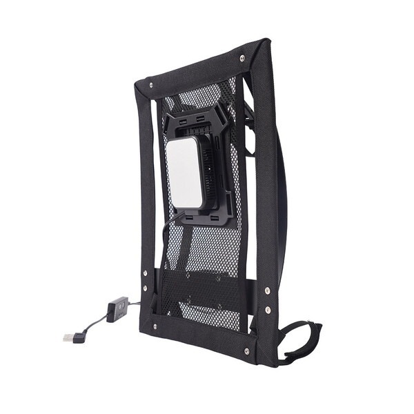 ひんやり蒸れない リュックスペーサー SPACERSBK ブラック