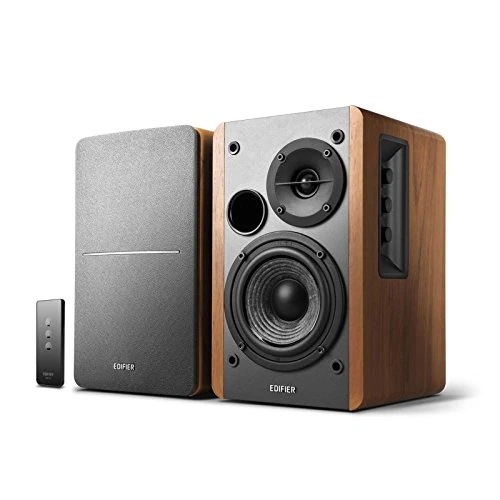 Edifier R1280T アクティブブックシェルフスピーカー定格出力42W，2ウェイ出力，デュア