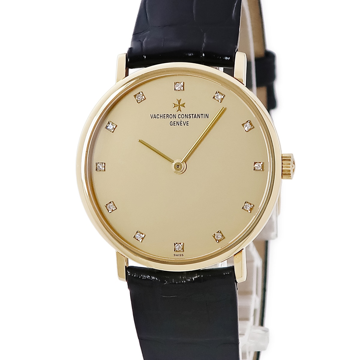 エッセンシャル 31039/000J-3 手巻き メンズ レディース K18YG無垢 純正ダイヤ ラウンド 3年保証 346,698円