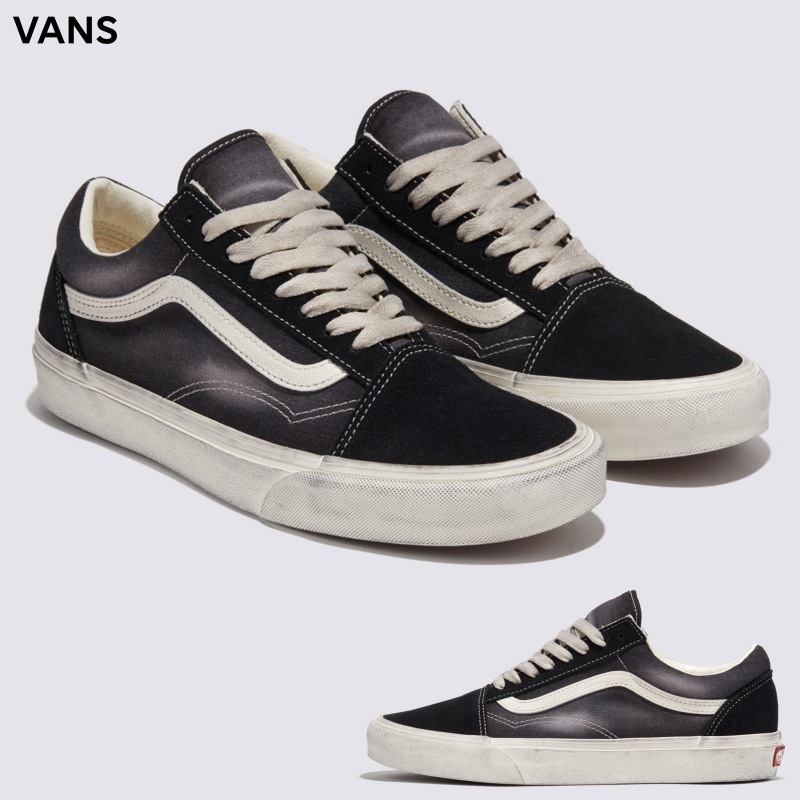 [VANS] オールドスクール ウェーブウォッシュ / BLACK