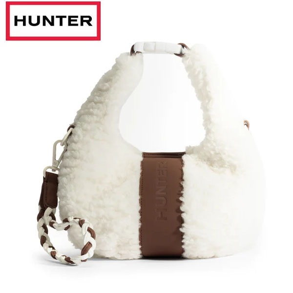 ハンター HUNTER ブークレ ミニ クロスボディ ナチュラル UBX5523PRC-NTR バッグ