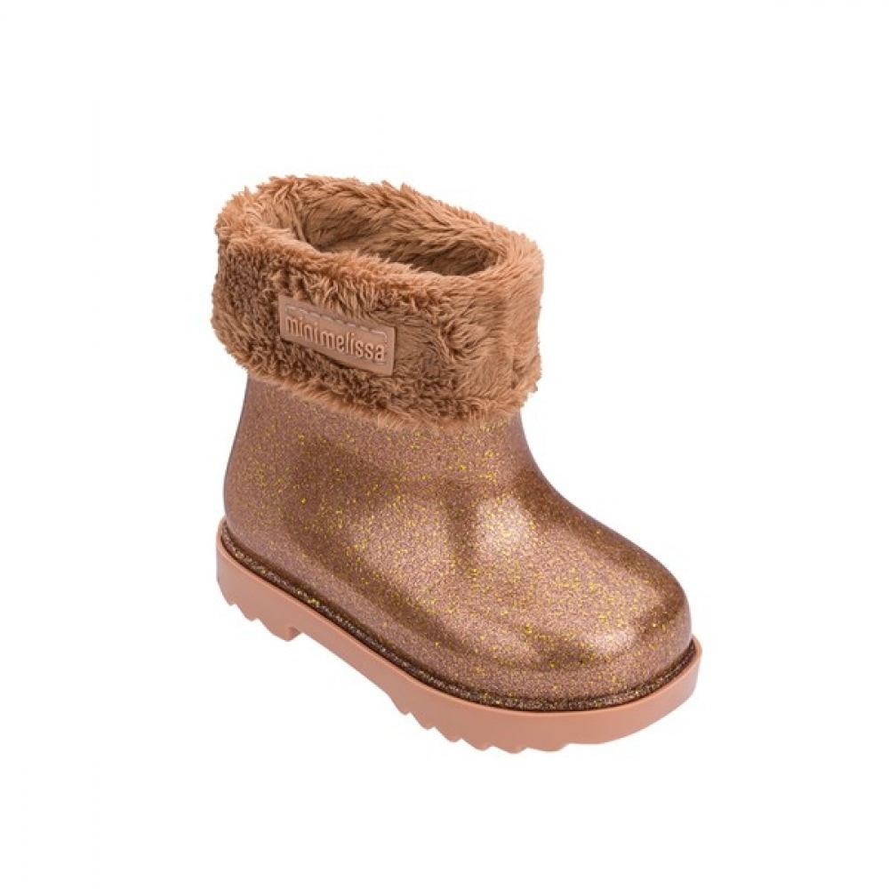 [トーボックス] ミニメリッサウィンターブーツブラウン MSKBJ3TSBT11BRO