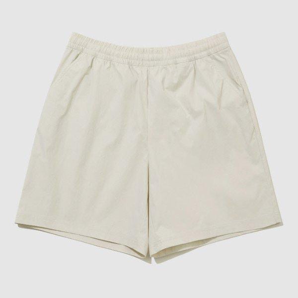 ショートパンツ BQK QR223LHP41-WBG ユニ ストレッチ タスラン 4.5部丈 ショートパンツ / WHITE BEIGE
