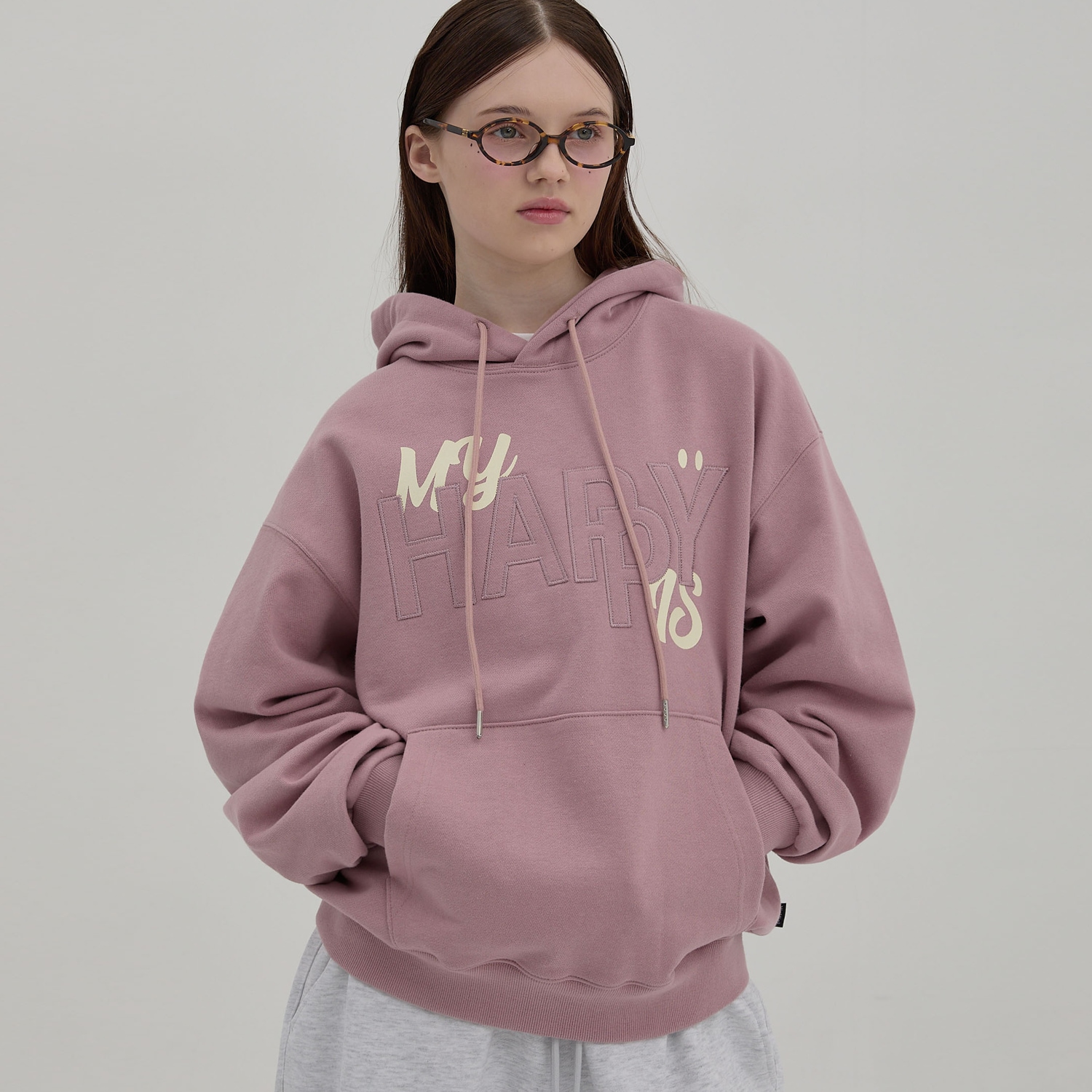 MY HAPPY IS Hoody PINK