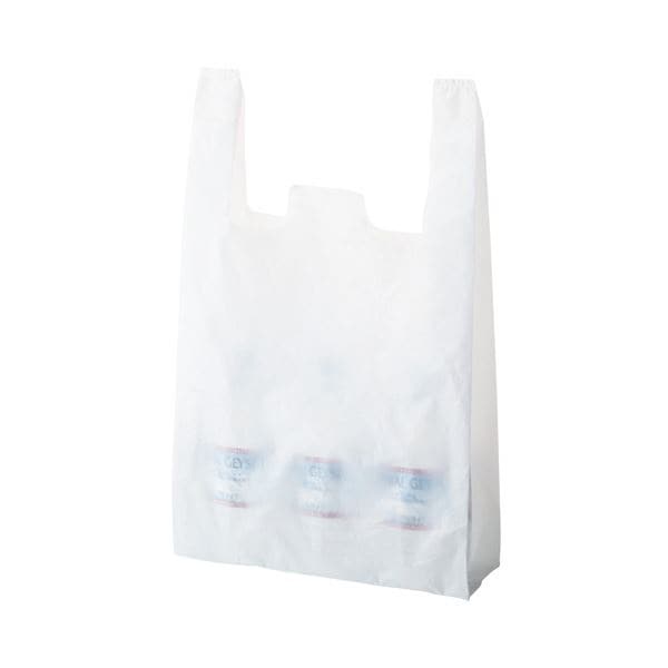 （まとめ）乳白レジ袋 No60 100枚入x10[x3セット]