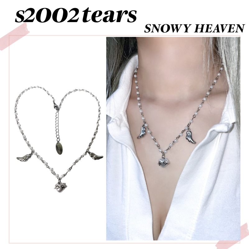 [S2002TEARS]スノーウィーヘブンネックレス