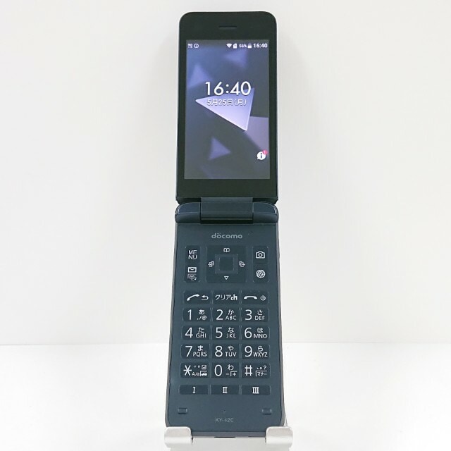 DIGNO ケータイ KY-42C ドコモ ブラック 送料無料 本体 c20124 【中古】