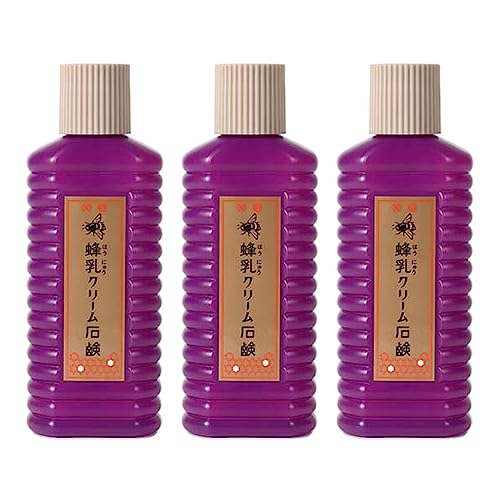 蜂乳 (ホウニュウ) 特選 クリーム石鹸 *普通肌/乾燥肌用 洗顔料・メイク落とし* 徳用 200m