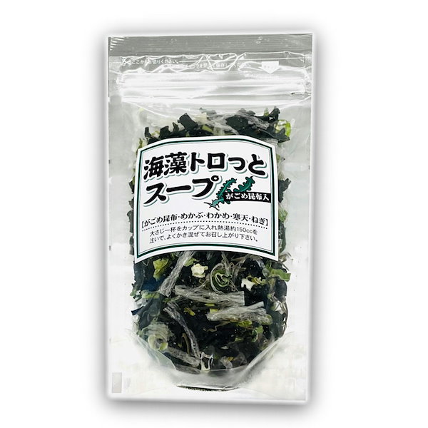 トロっとスープ　Qoo10]　海藻　20袋（1袋52g