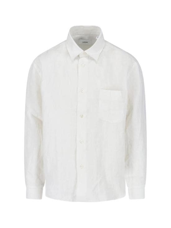 LARDINI Men Shirts PAABU PACA66203110A White