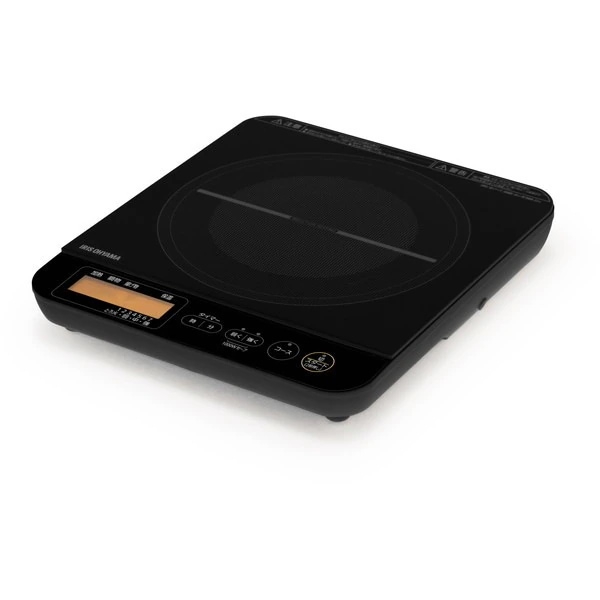 IHクッキングヒーター 卓上 コンロ IHコンロ 1口 IH調理器 卓上IH調理器 揚げ物 一人暮らし 新生活 家族 自炊 鍋 ブラック IHC-T71-B [IHコンロ 液晶付き (1400W)