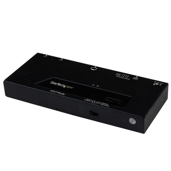 VS221HDQ [2入力1出力HDMIディスプレイ切替器/セレクター/スイッチ　1080p　自動/優先切替機能付き]