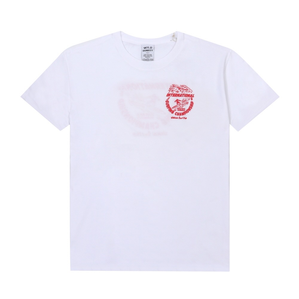 ワイルドドンキー ユニセックス 半袖Tシャツ T-MAKAHA WHITE 17,153円