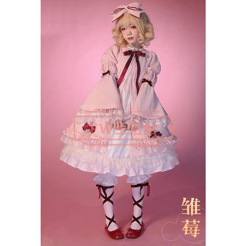 【新品開催 即納】ローゼンメイデン Rozen Maiden 雛苺 ひないちご コスプレ 衣装 ウィッグ ハロウィン仮装 お祭り コスチューム 変装 イベント cosplay