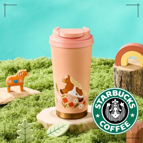 STARBUCKS公式 SS Pony and Flower Elma タンブラー 473ml