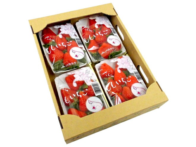 お届け日指定可能 徳島県佐那河内 =さくらももいちご= 約200g x4パック 訳あり ご家庭用