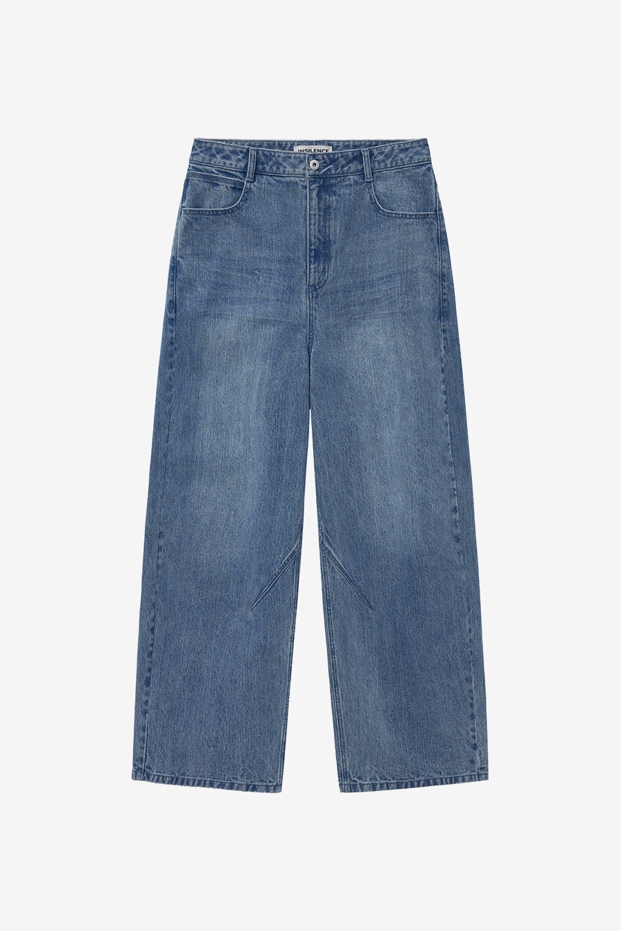 【INSILENCE】 CHAIN TWILL BALLON FIT DENIM PANTS : BLUE 14,454円